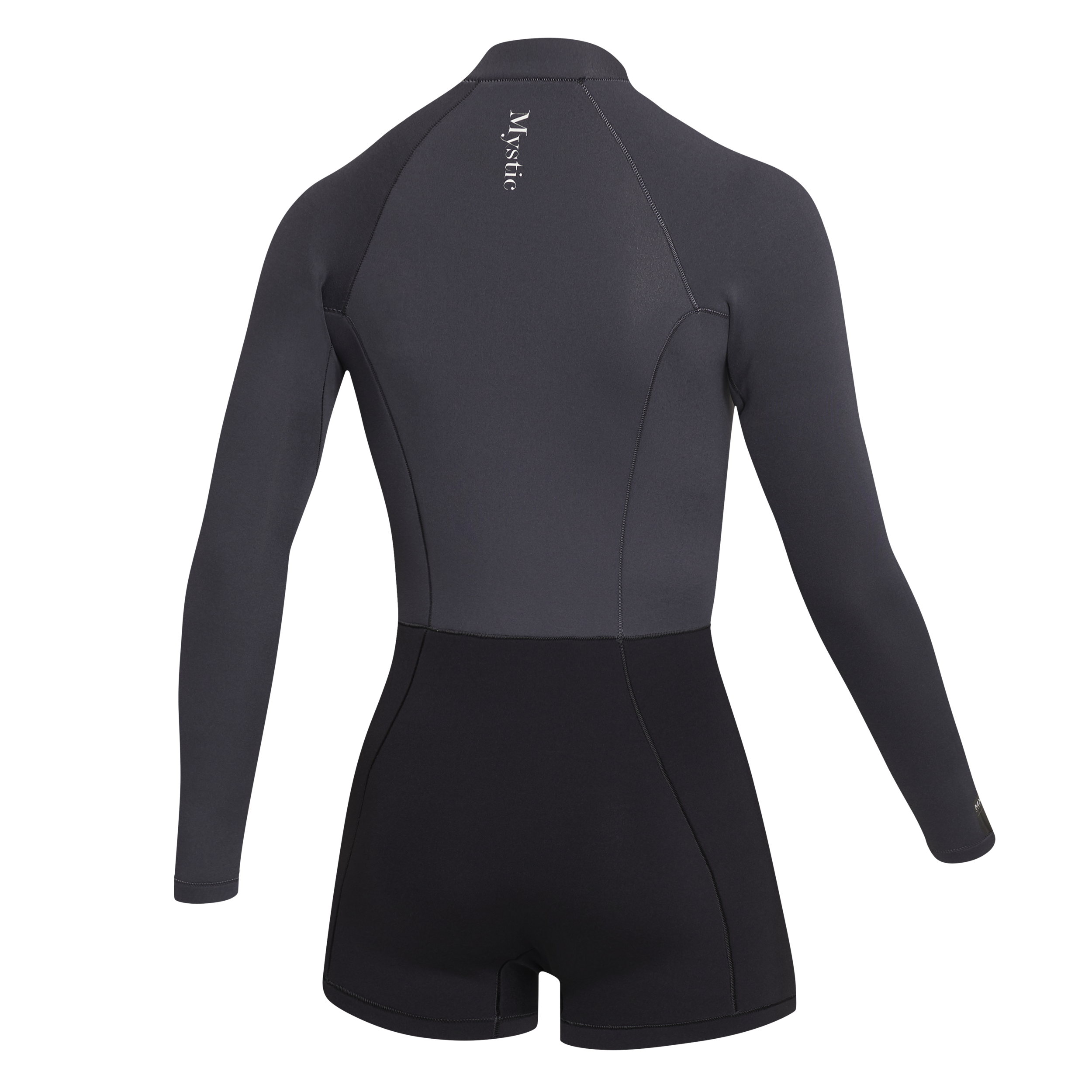 Mystic - Lunar Longarm Shorty 2/2mm Fzip Women - Black