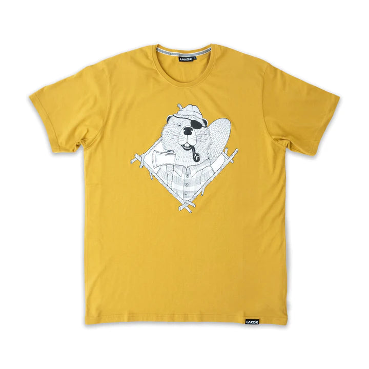 Lacor - Beaver - Mustard T-shirt