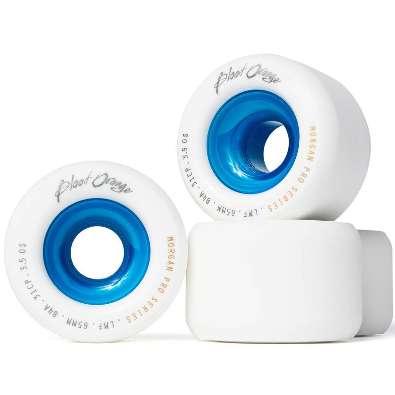 Blood Orange Morgan Pro Roues Longboard 65mm (Bleu Core - 84A)