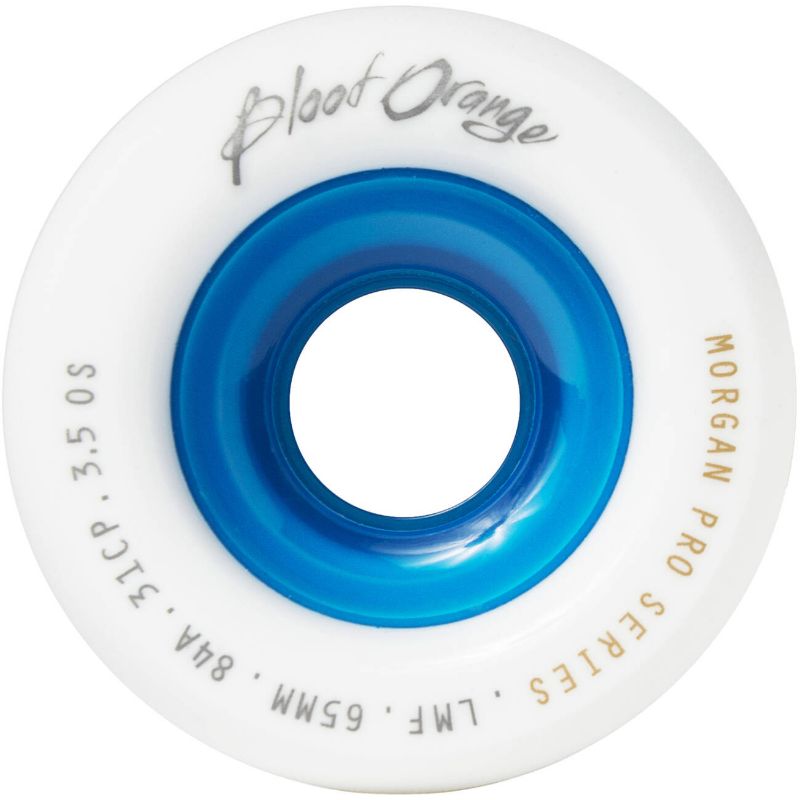 Blood Orange Morgan Pro Roues Longboard 65mm (Bleu Core - 84A)