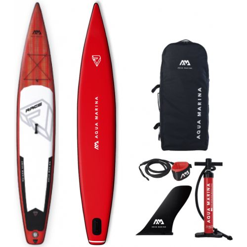 Aqua marina race 14'0 double camber sup gonflable pack (360 litres)