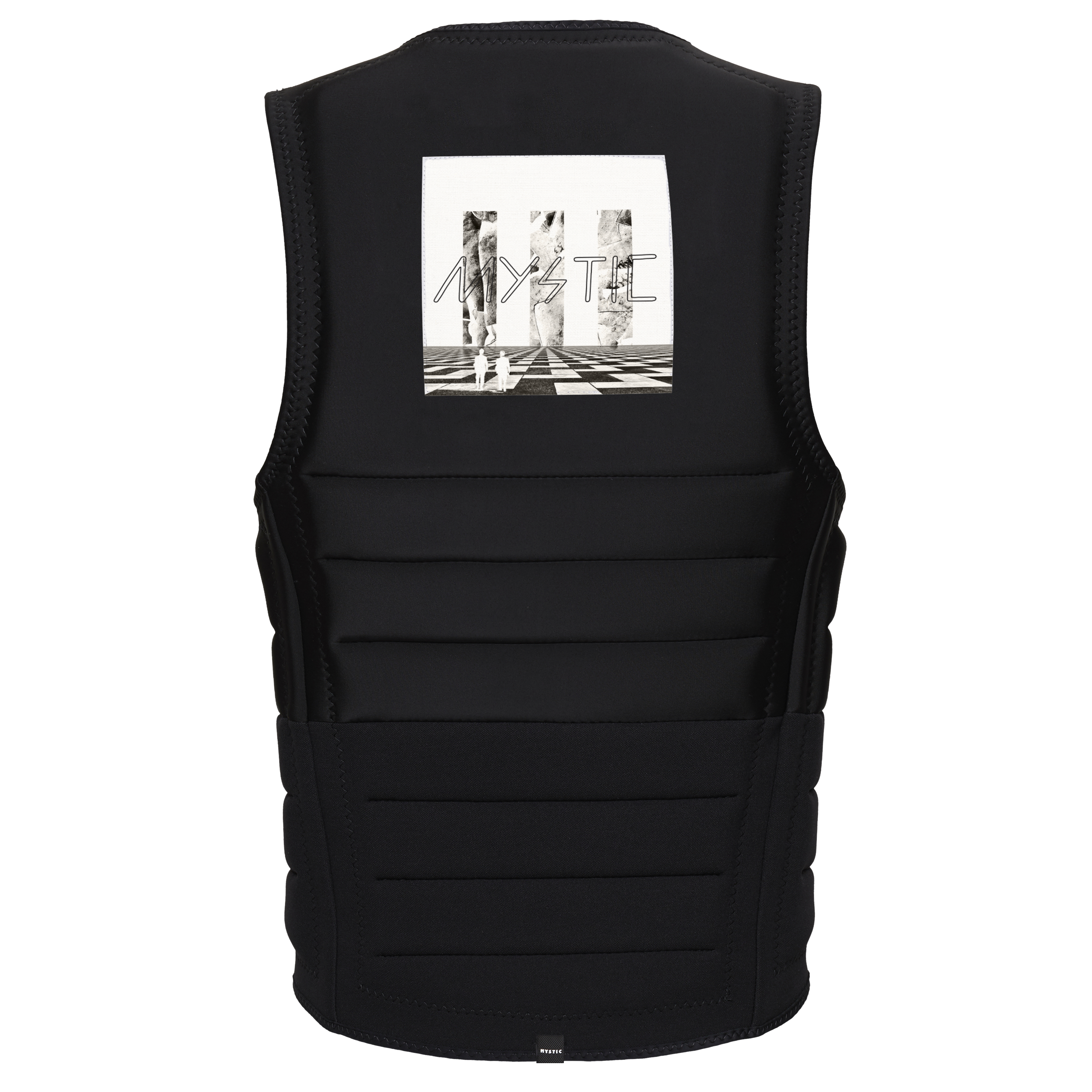 Mystic - The Dom Impact Vest Fzip Wake - Schwarz