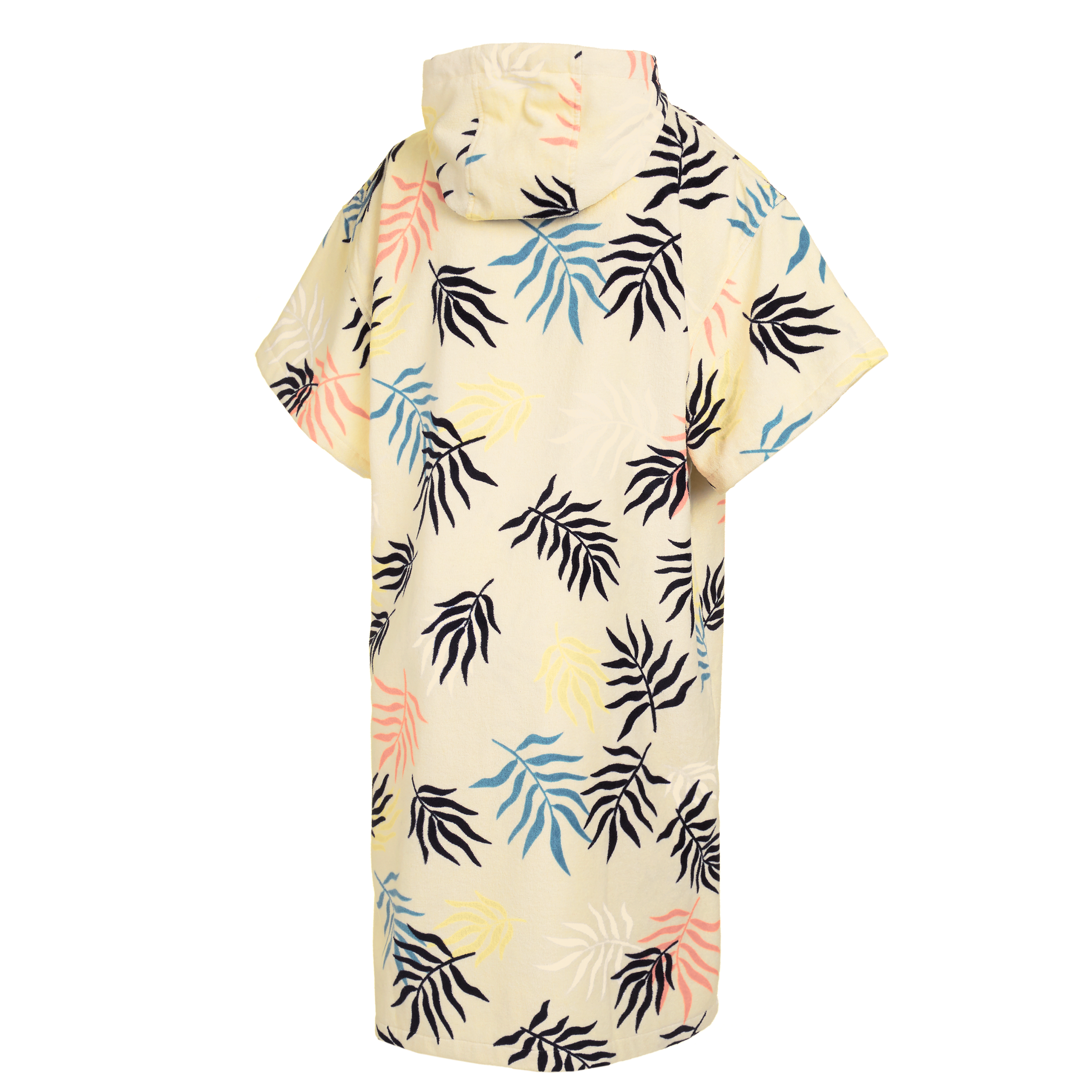 Mystic - Poncho Velors AOP - Pastellgelb