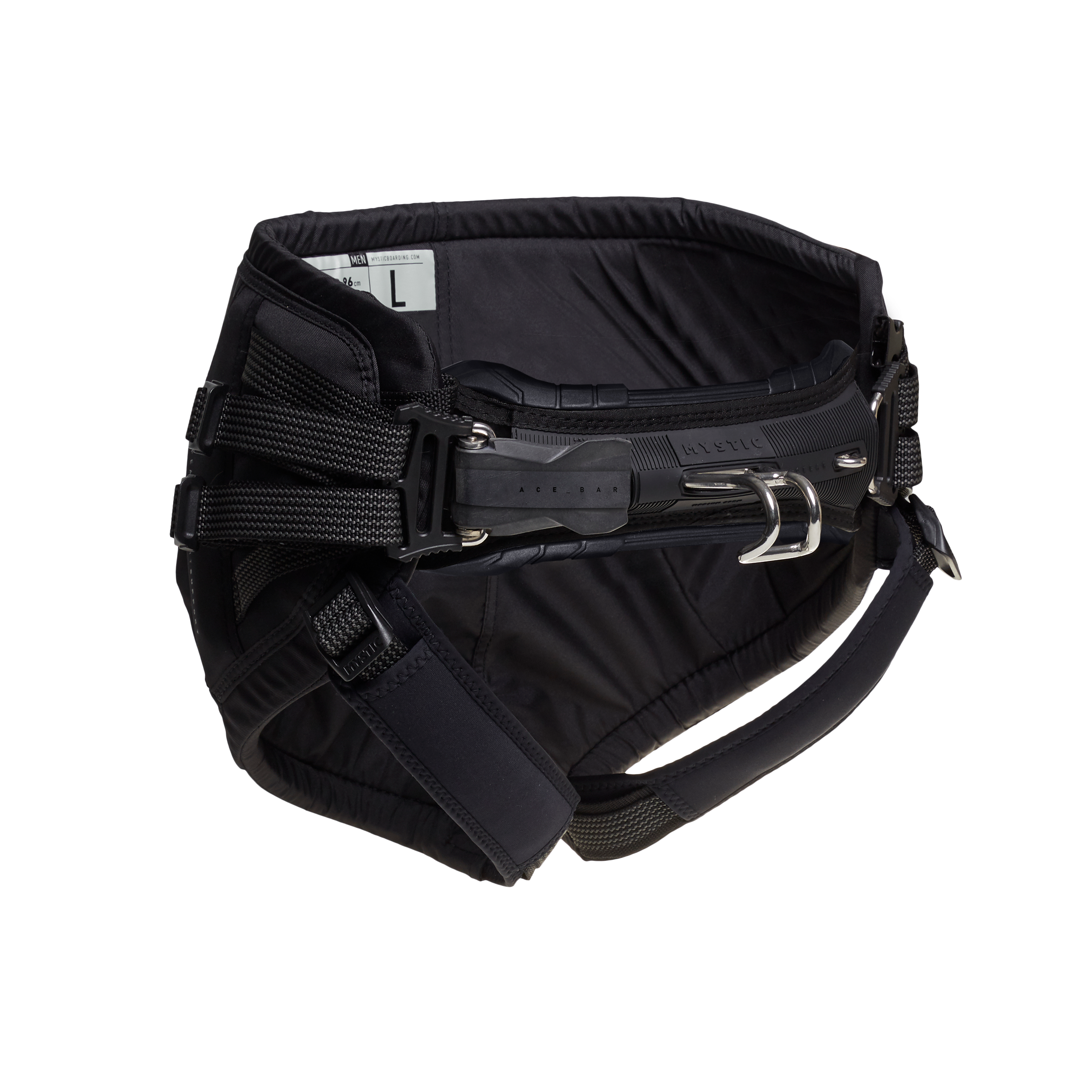 Mystic - Force Windsurf Harness - Svart