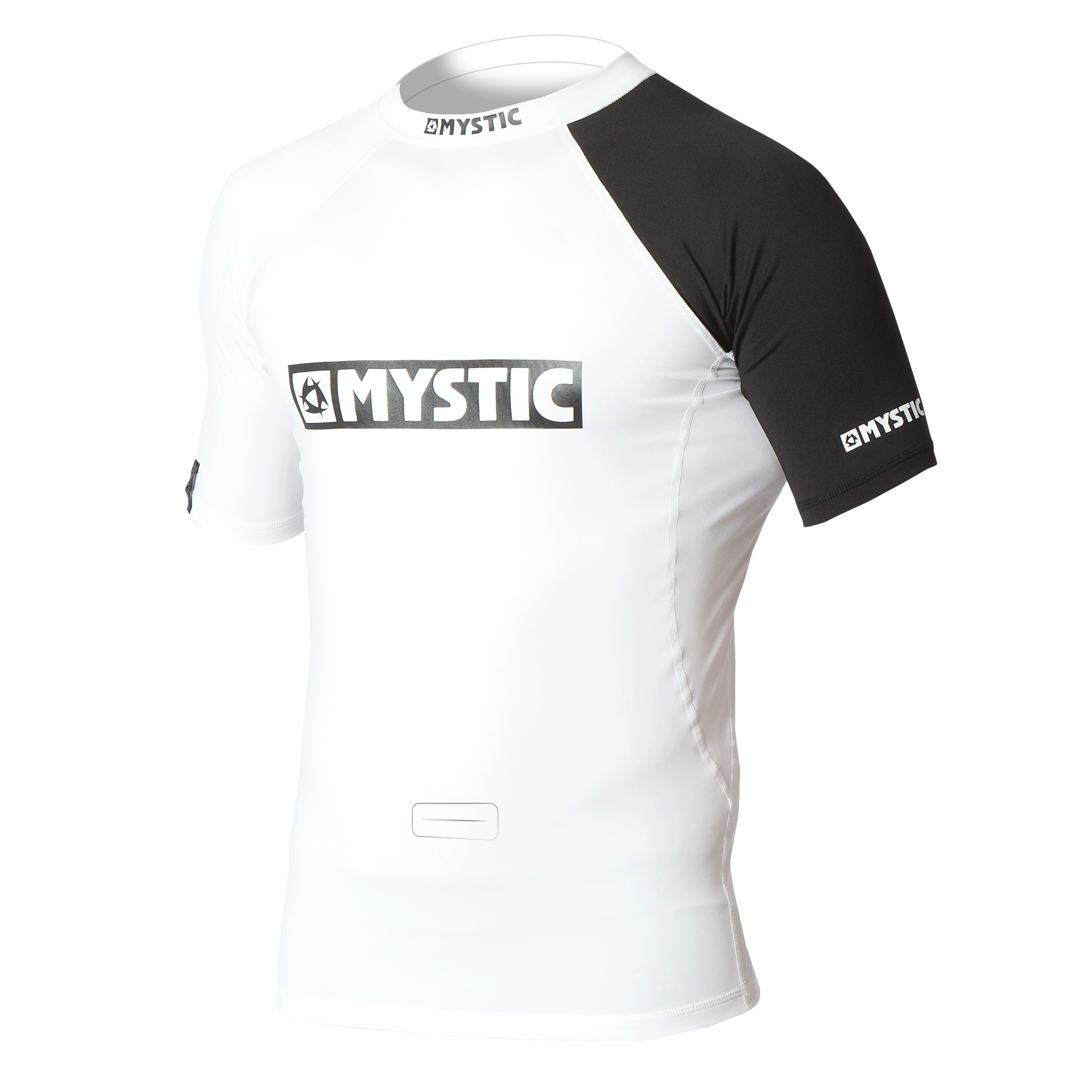 Mystic - Event S/S Rashvest Chest Logo - Vit