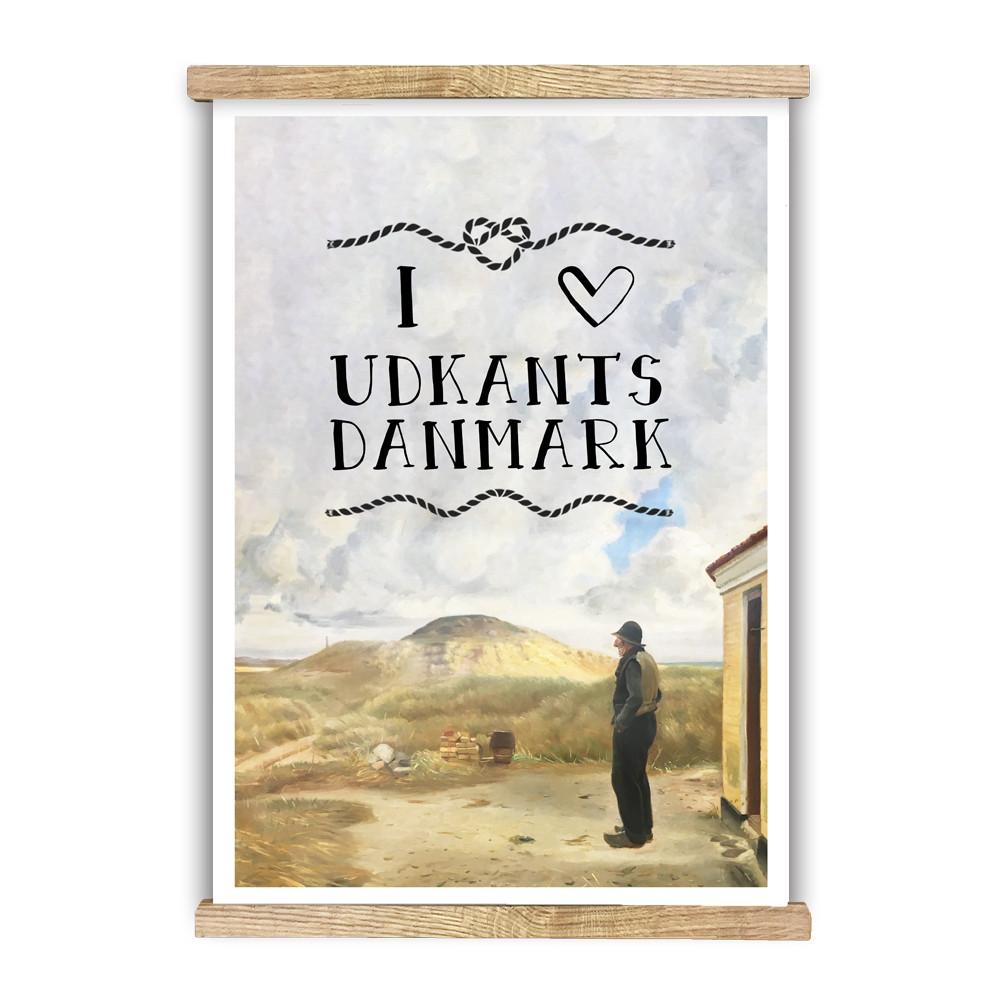 Lakor - I love utkantdanmark Poster