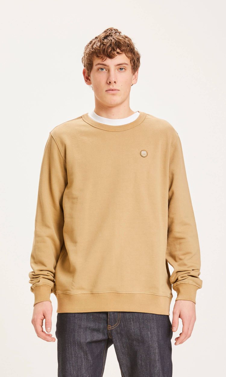 Knowlegde Cotton Apparel ELM basic badge sweat