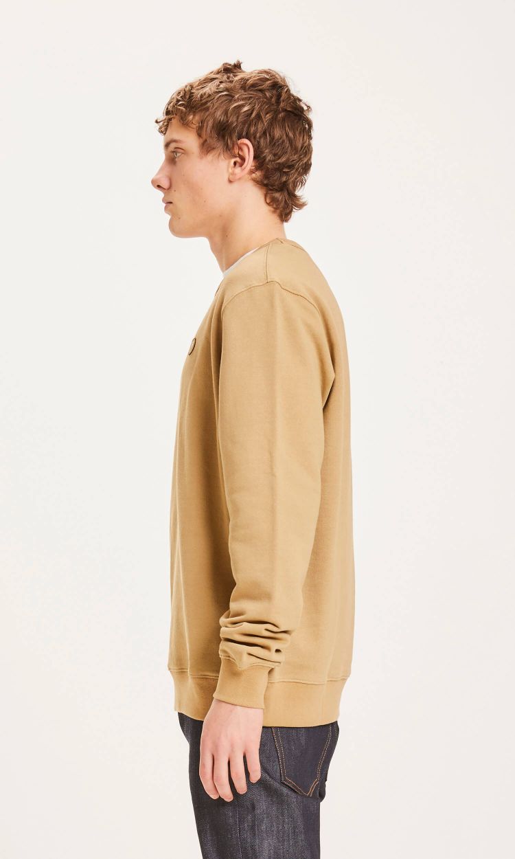 Knowlegde Cotton Apparel ELM basic badge sweat