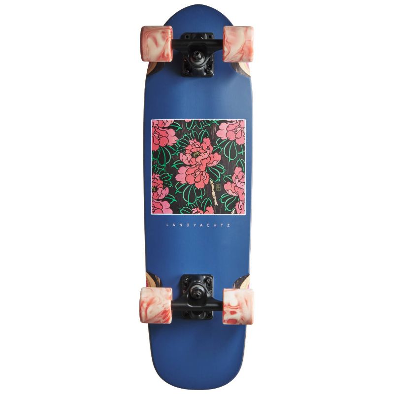 Landyachtz Dinghy Cruiser Board (28.5" - Classic - Hibiscus)