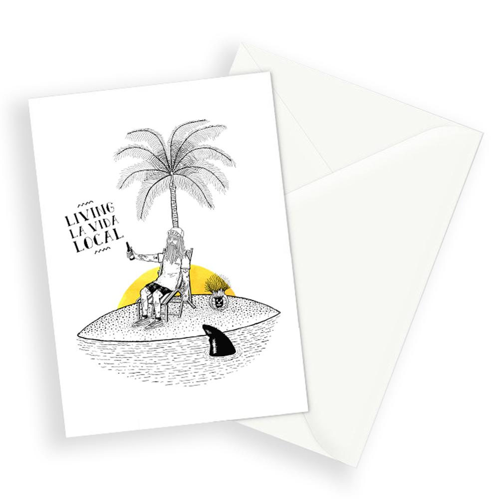 Lakor - Living Vida Island Postcard