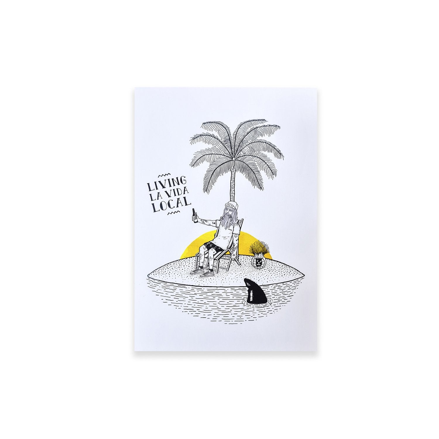 Lakor - Living Vida Island Postcard