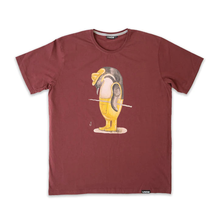Lakor - No Catch - Redbrown T-shirt