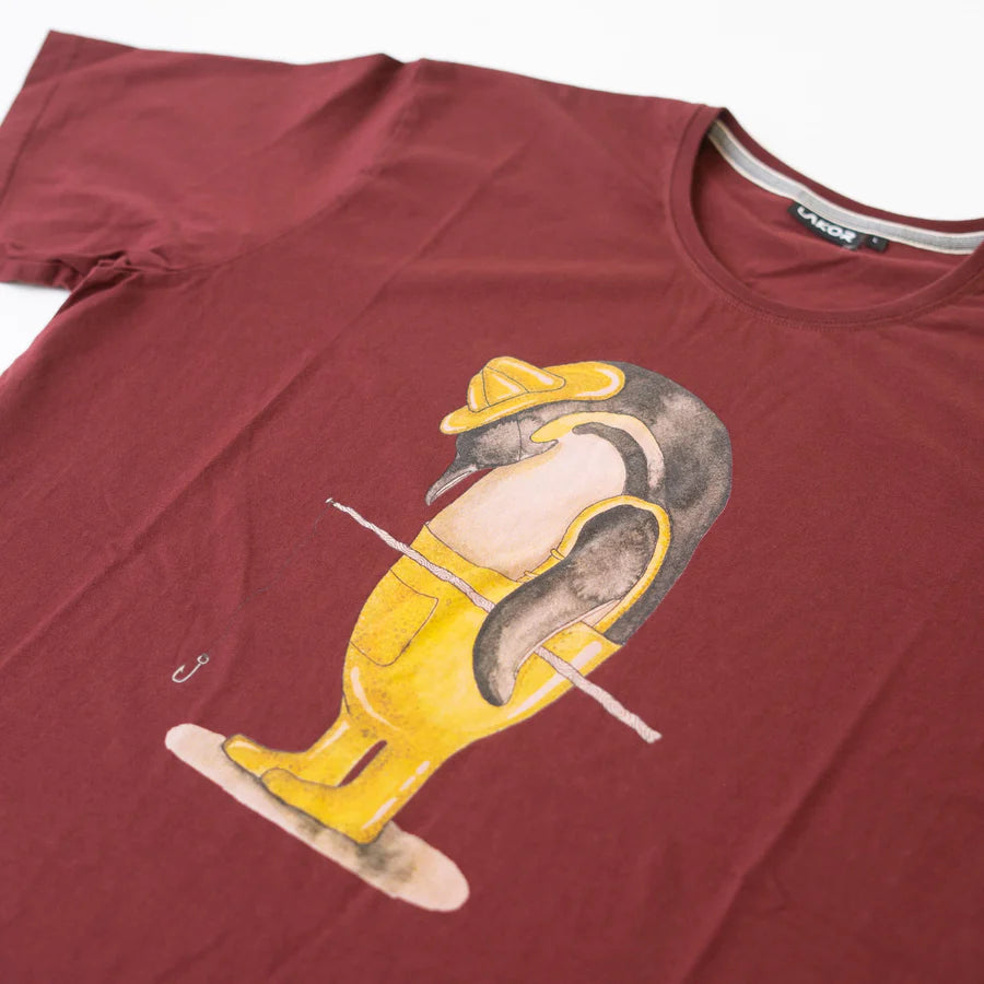 Lakor - No Catch - Redbrown T-shirt