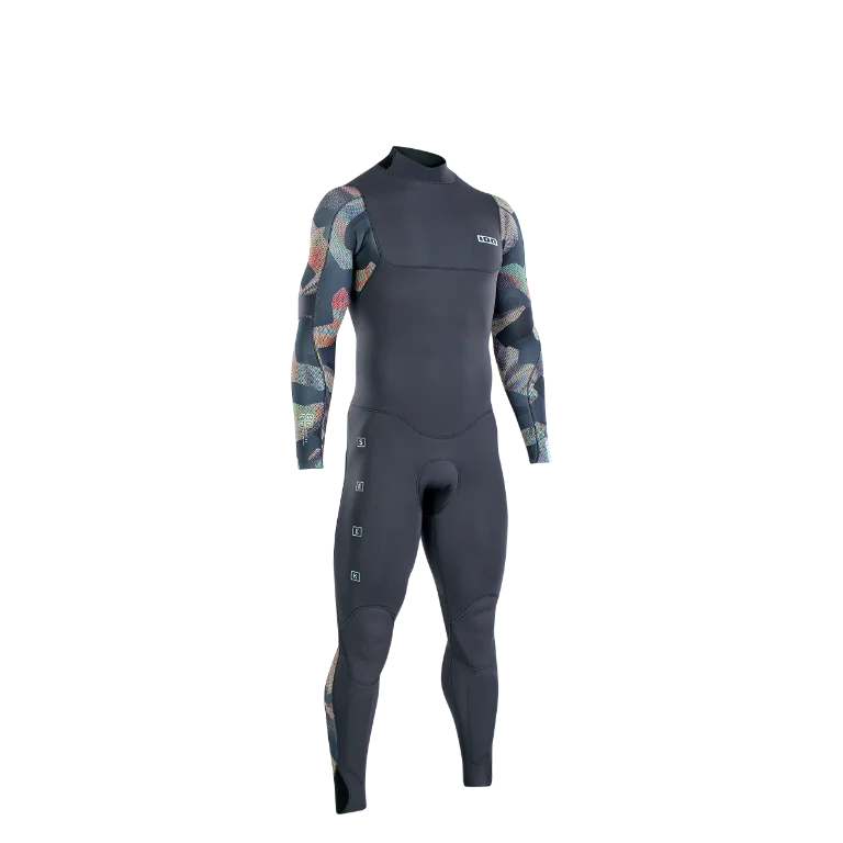ION.22 WETSUIT SEEK CORE 5/4 BACK ZIP HERREN 210 GRAU-CAMO 52/L