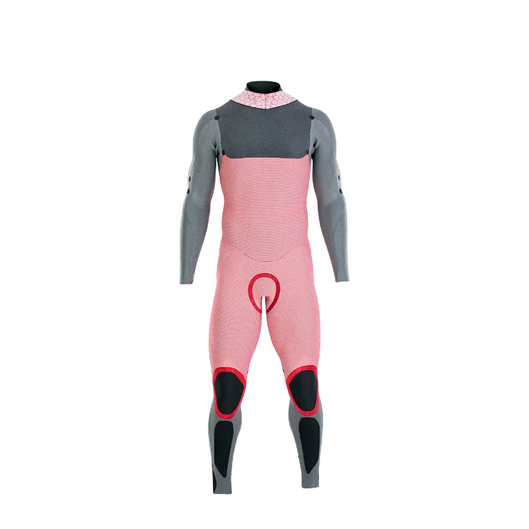 ION.22 WETSUIT SEEK CORE 5/4 BACK ZIP HERREN 210 GRAU-CAMO 52/L