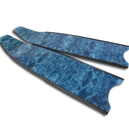 Leaderfins - FIN BLADE - BLUE CAMO - (PER SET)