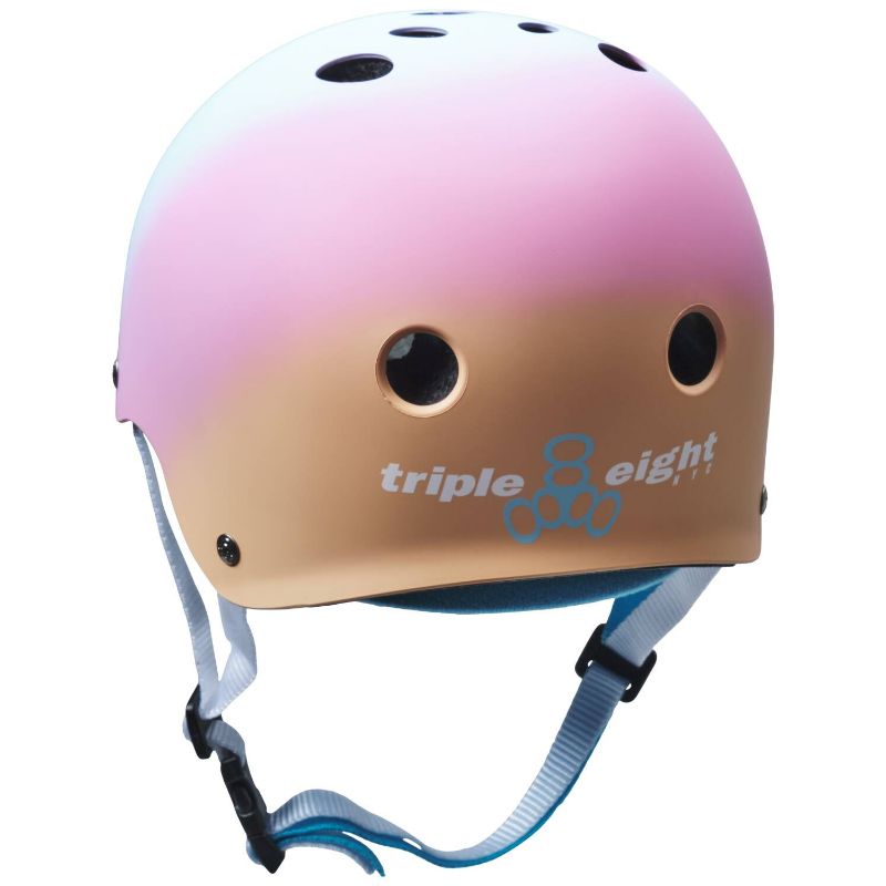 Triple Eight Certified Sweatsaver Skater Helmet (Solnedgång)