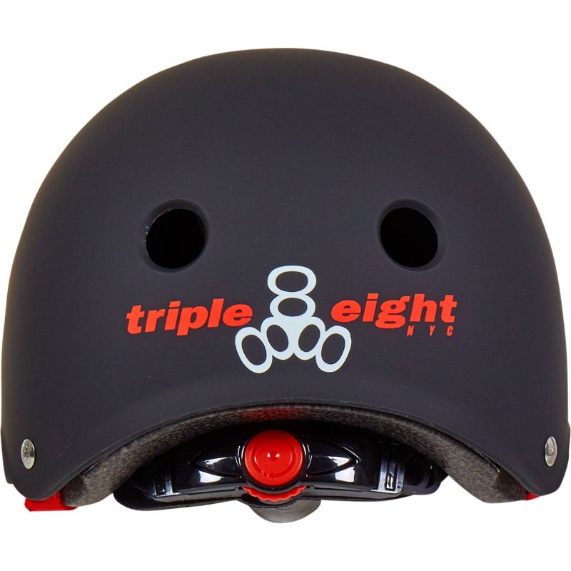 Triple Eight Lil 8 Skater Helmet Kids (Matte Black)