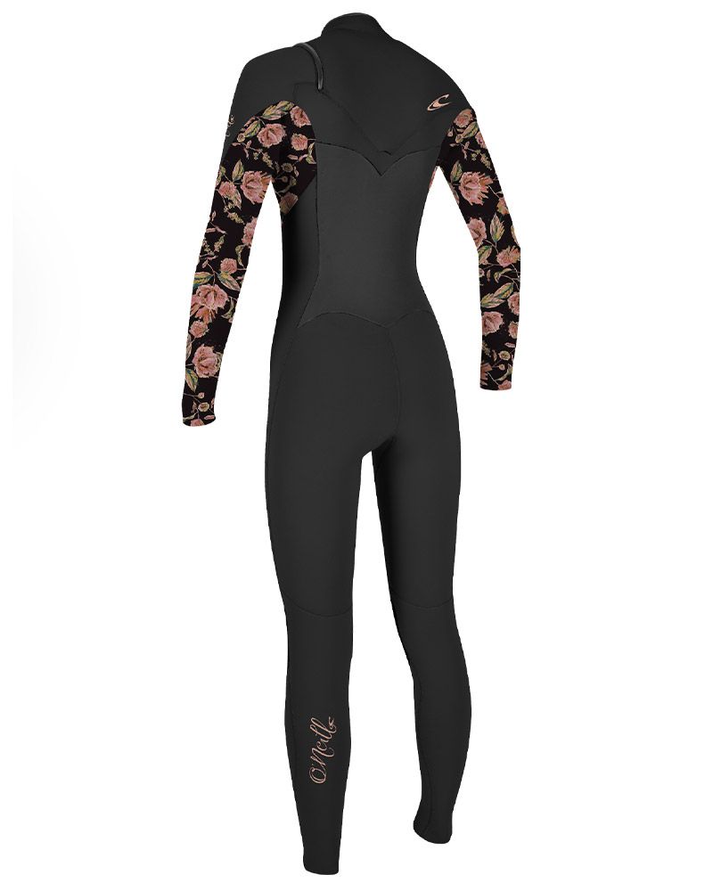 O'NEILL Wms Epic 5/4 Black/Flo Bröstdragkedja Full