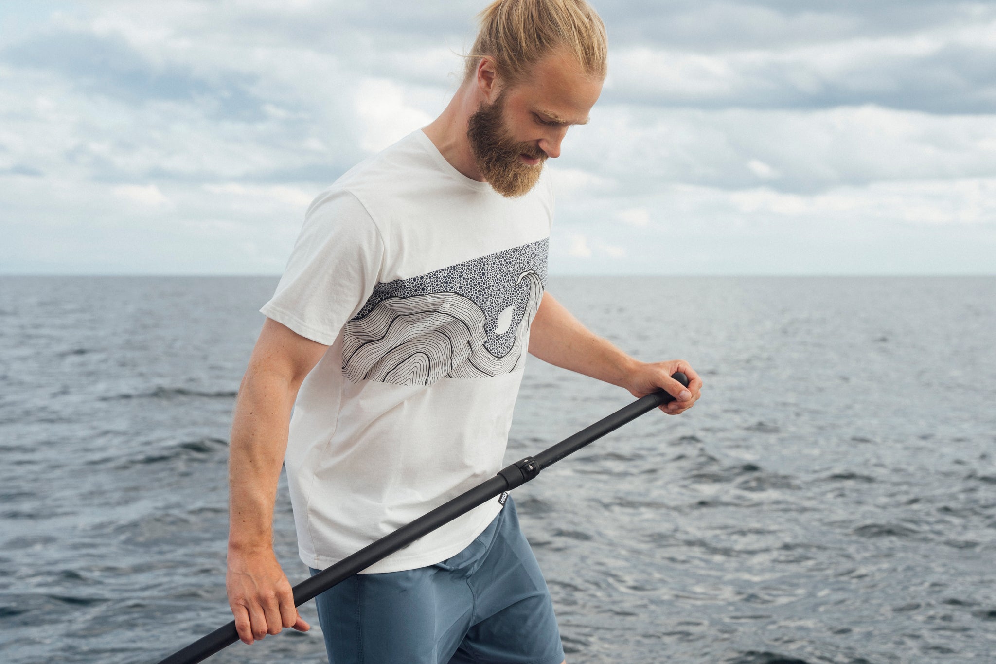 Seeweg über T-Shirt