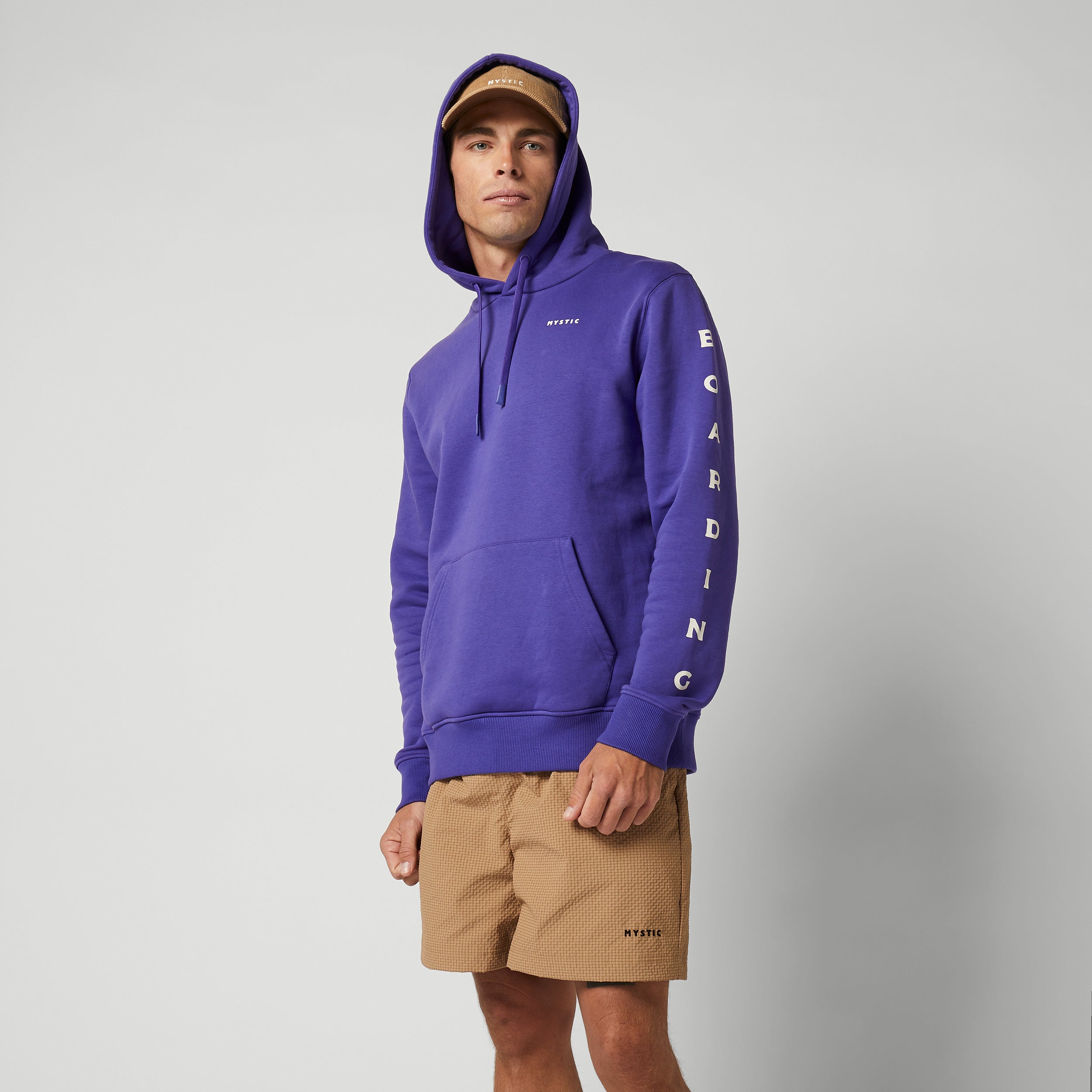Mystic - Bolt Hood Sweat - Lila