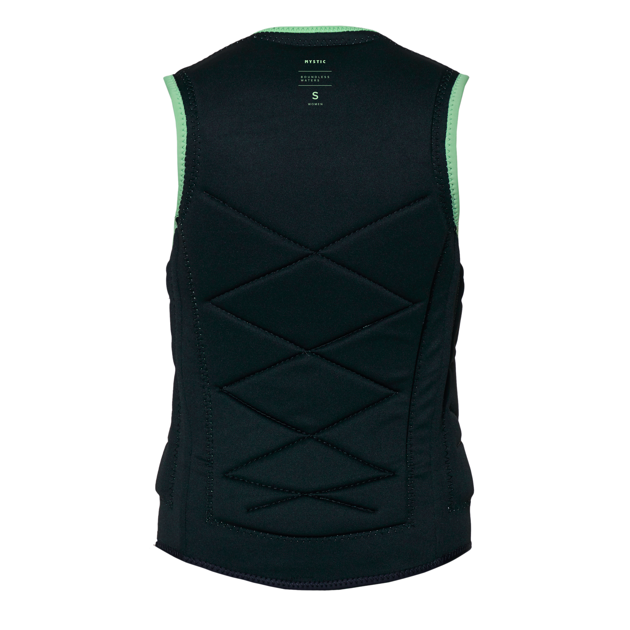 Juice Impact Vest Fzip Wake Women 2024 - Lime Green