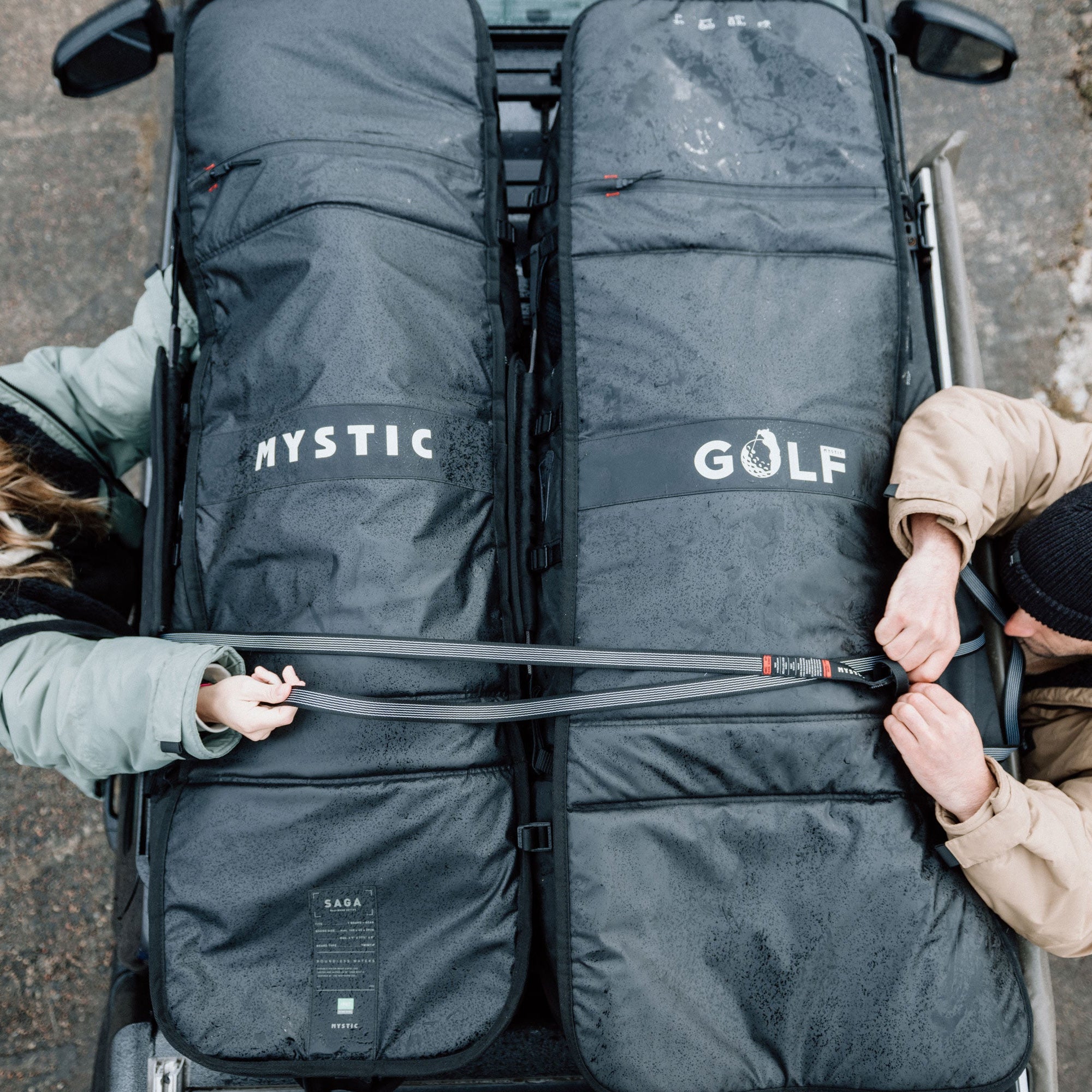 Saga XL Boardbag - 2025 - Black