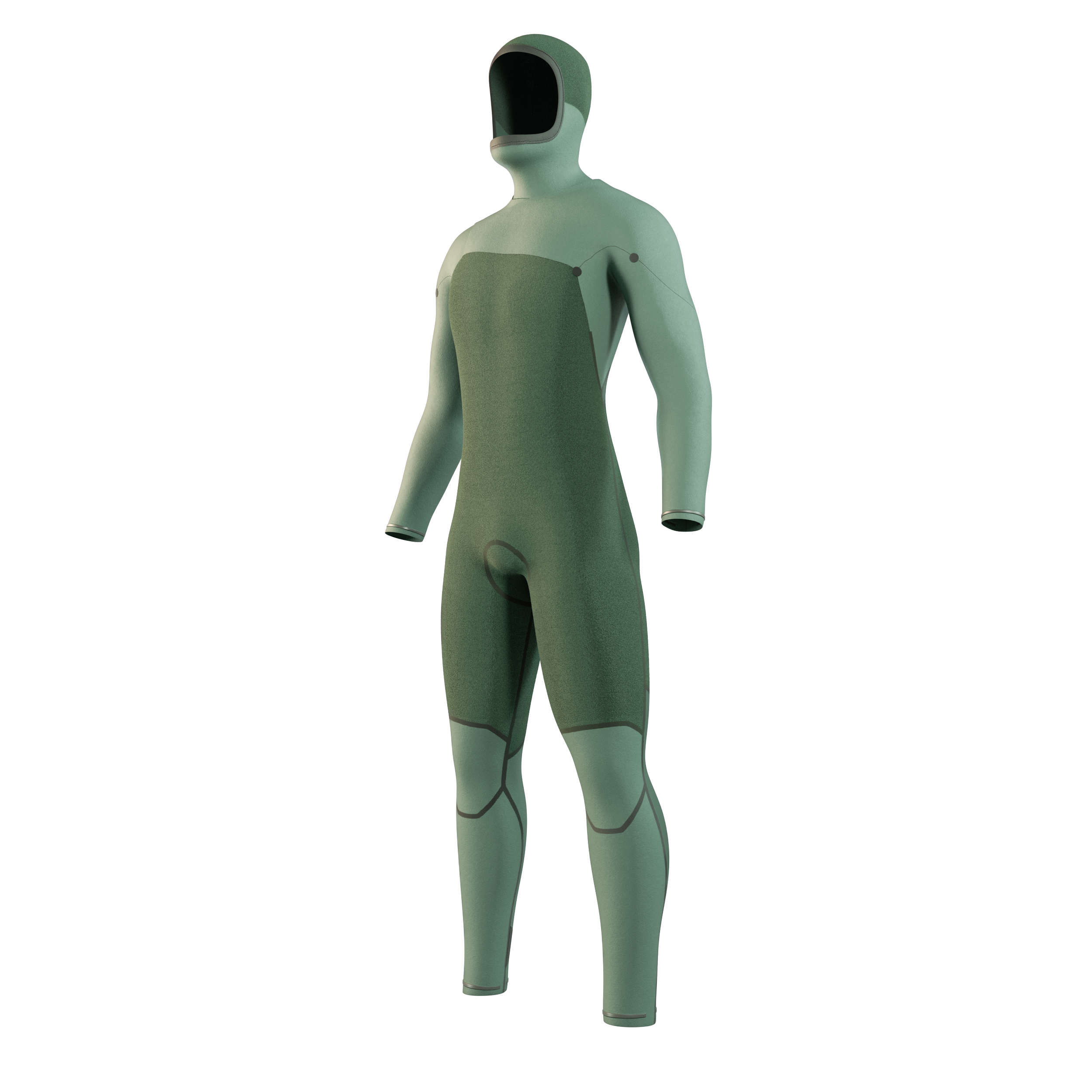 Mystic - Motion Hooded Fullsuit 5/3mm Fzip