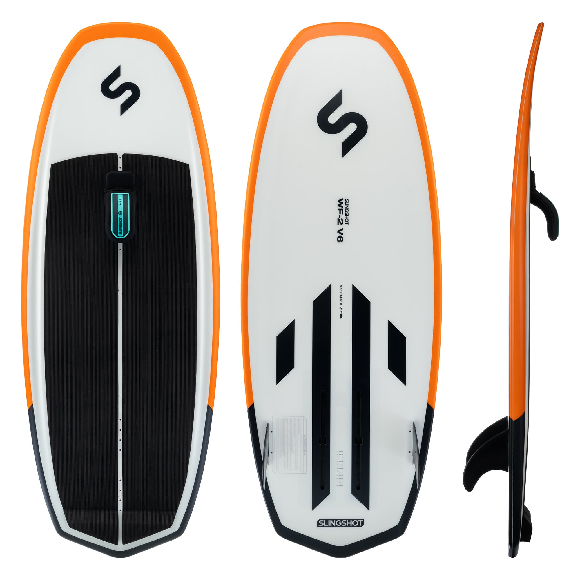 Wf-2 V6 4'4" Board Only