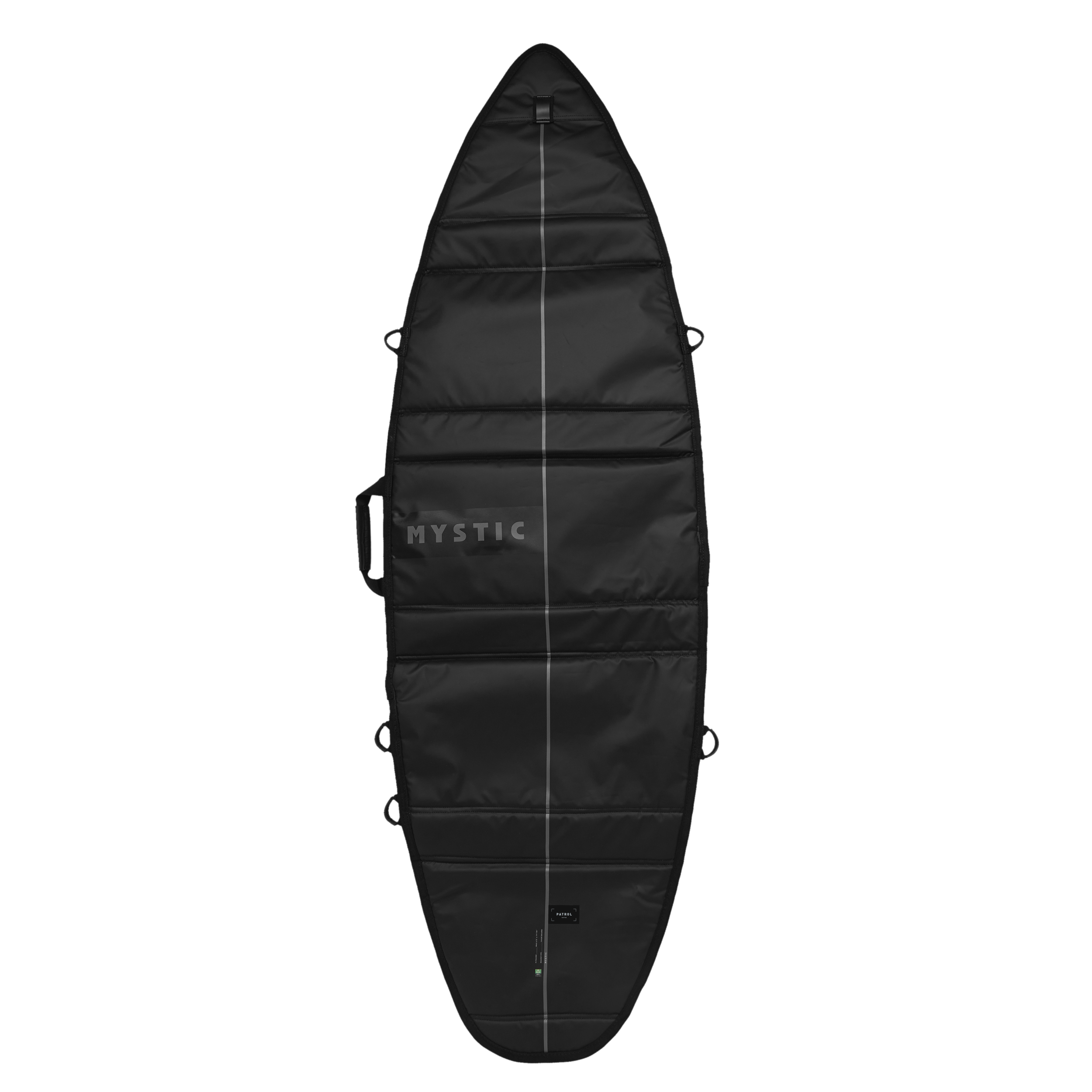 Patrol Day Cover Shortboard – Schwarz