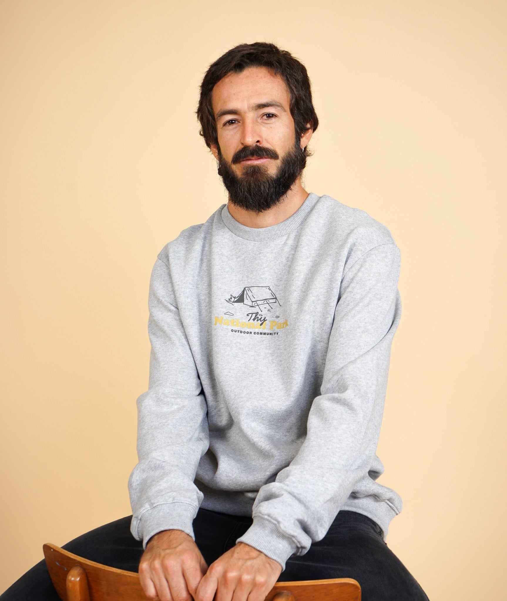 National Park Men'S Crewneck