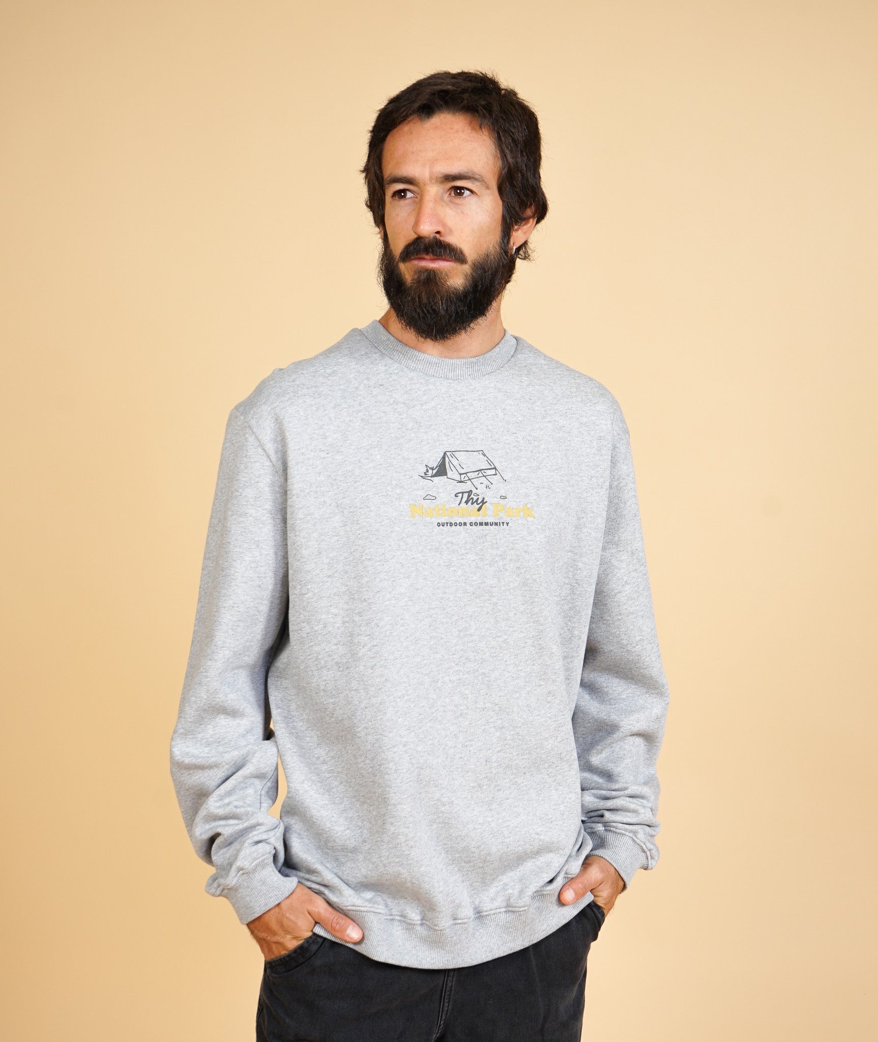 National Park Men'S Crewneck