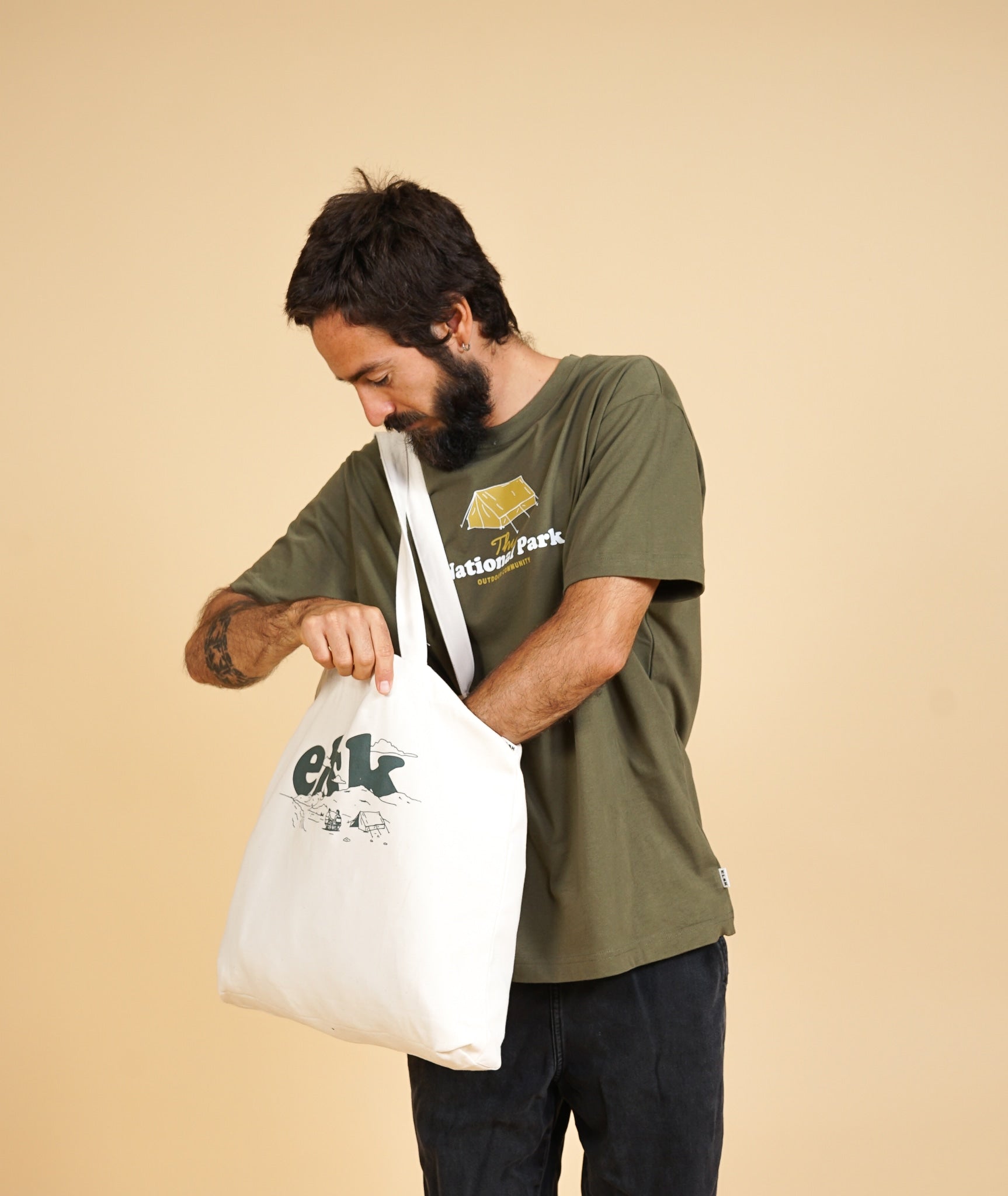 National Park Men'S Brushed T-Shirt