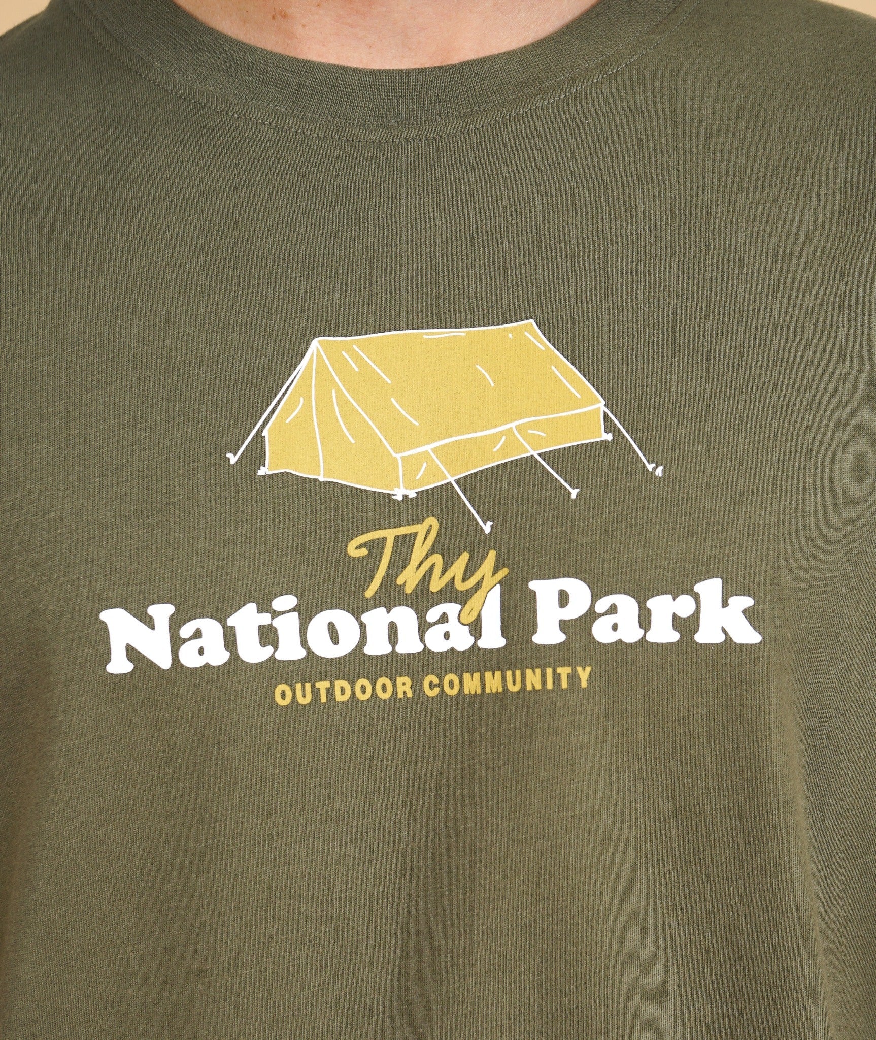 National Park Men'S Brushed T-Shirt