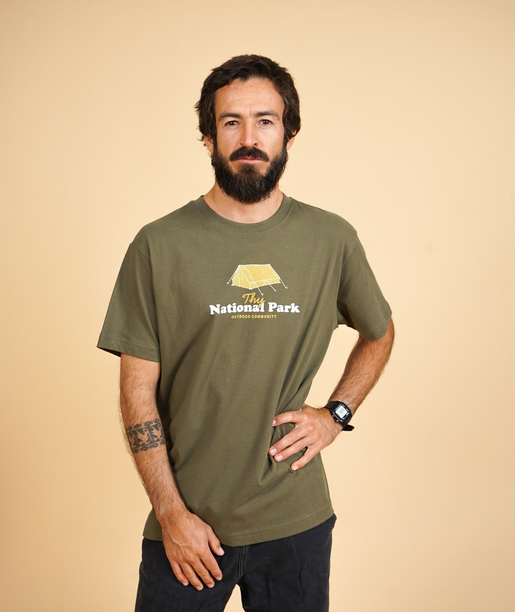National Park Men'S Brushed T-Shirt
