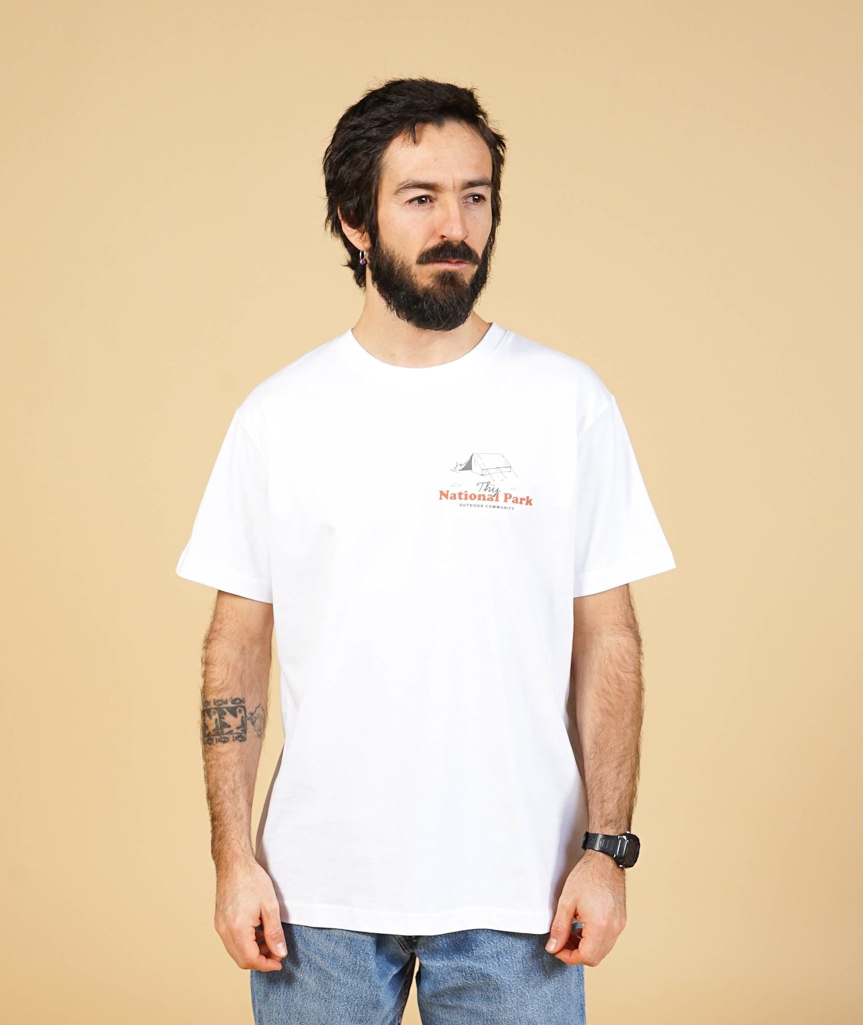 National Park Ch Men'S Brushed T-Shirt