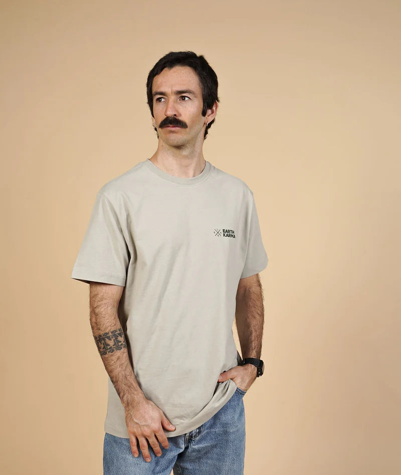 Earth Karma gebürstetes T-Shirt