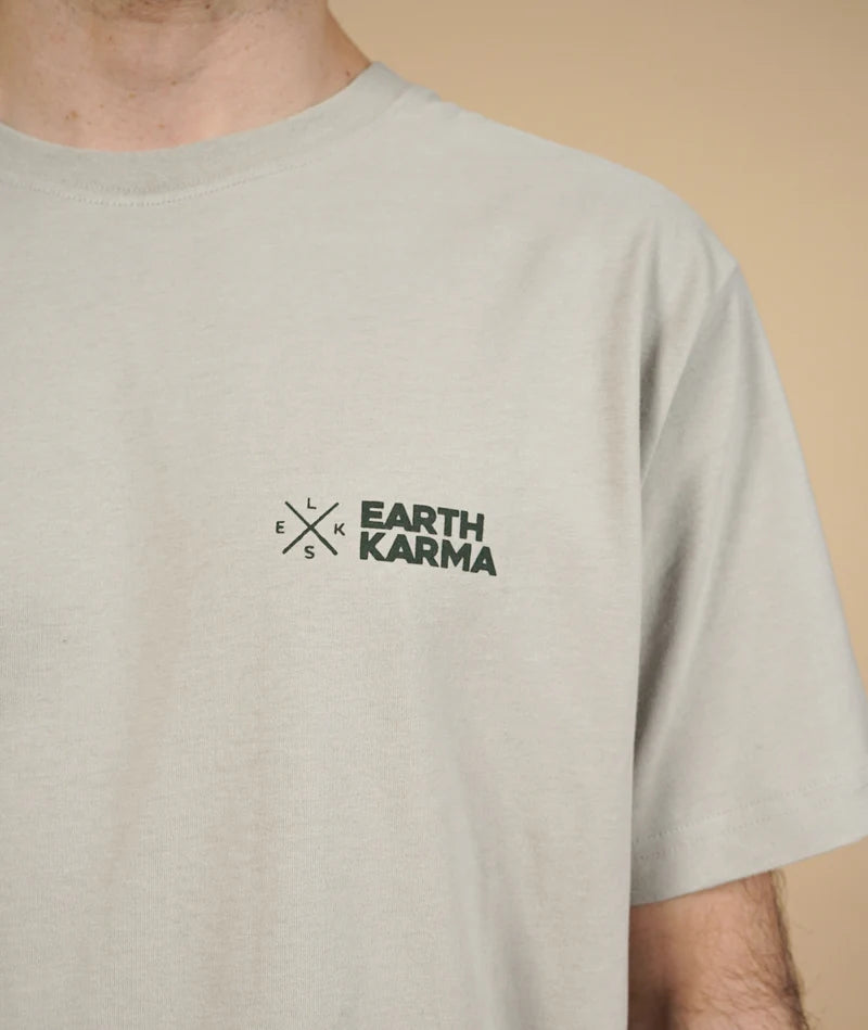 Earth Karma gebürstetes T-Shirt