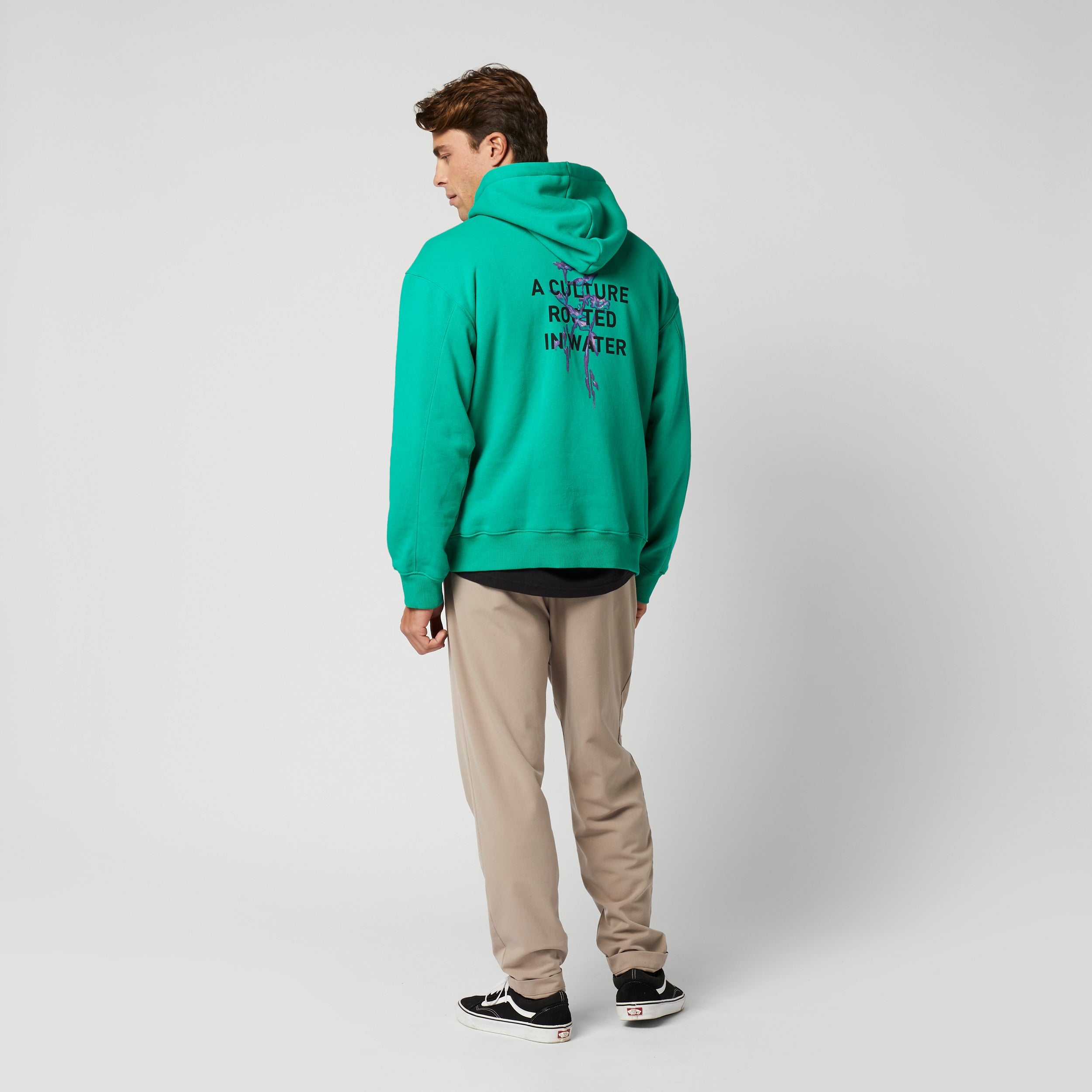 Mystic - Culture Hood Sweat - Bright Green