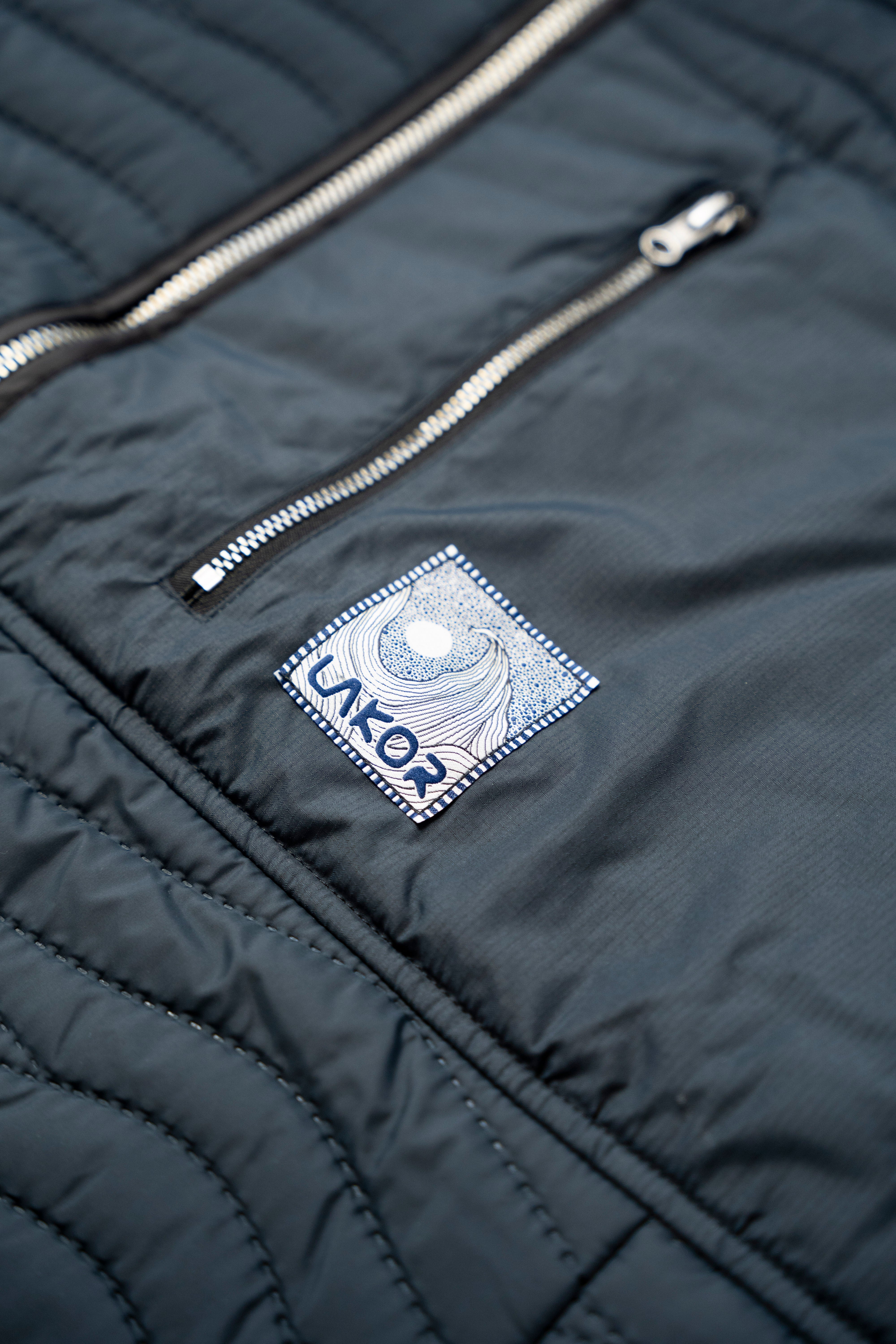 Seaway Quilt Jacket (Blueberry) 