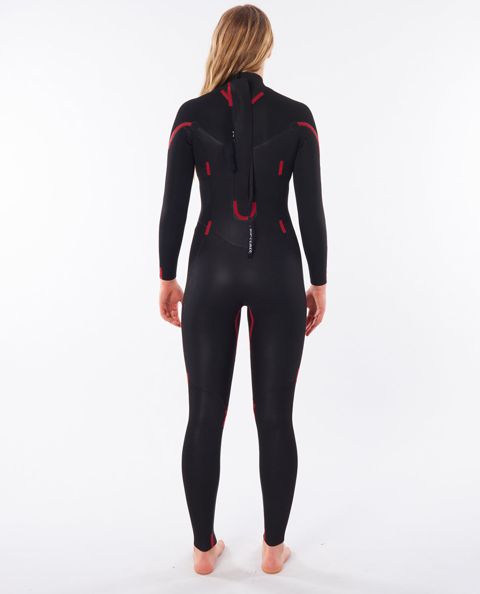 Women's Omega 4/3 Back Zip Wetsuit