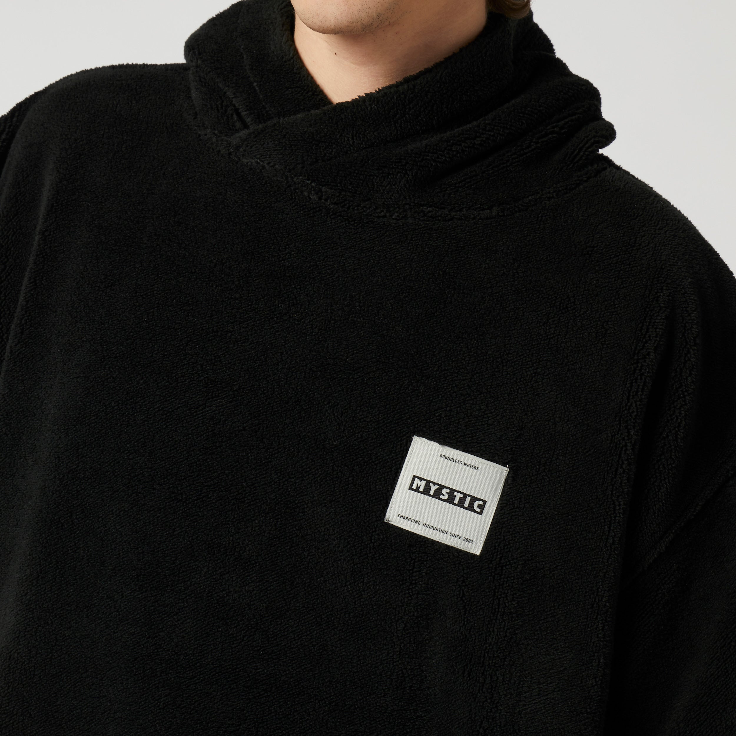 Poncho Teddy - Black