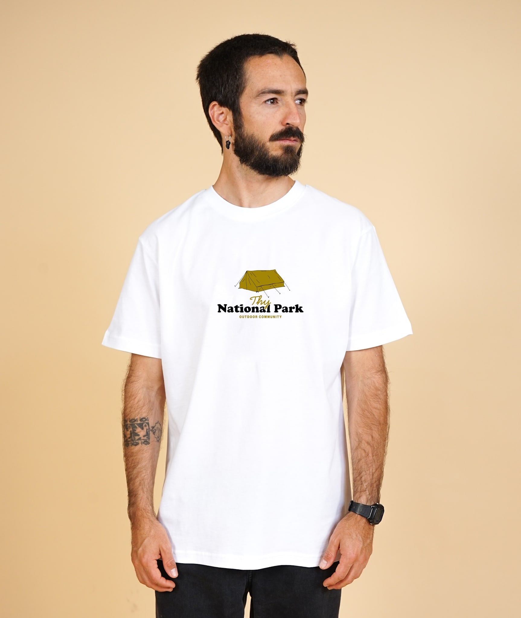 National Park Men'S Brushed T-Shirt v2