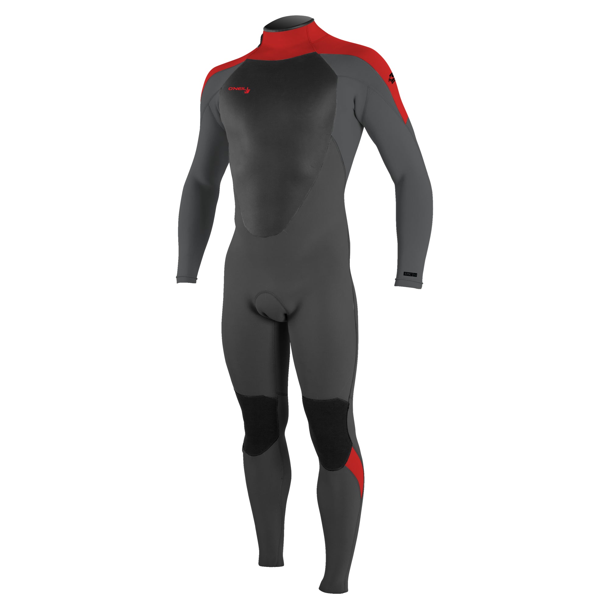 Youth Epic 5/4 Back Zip Full - graph/smoke/red/red