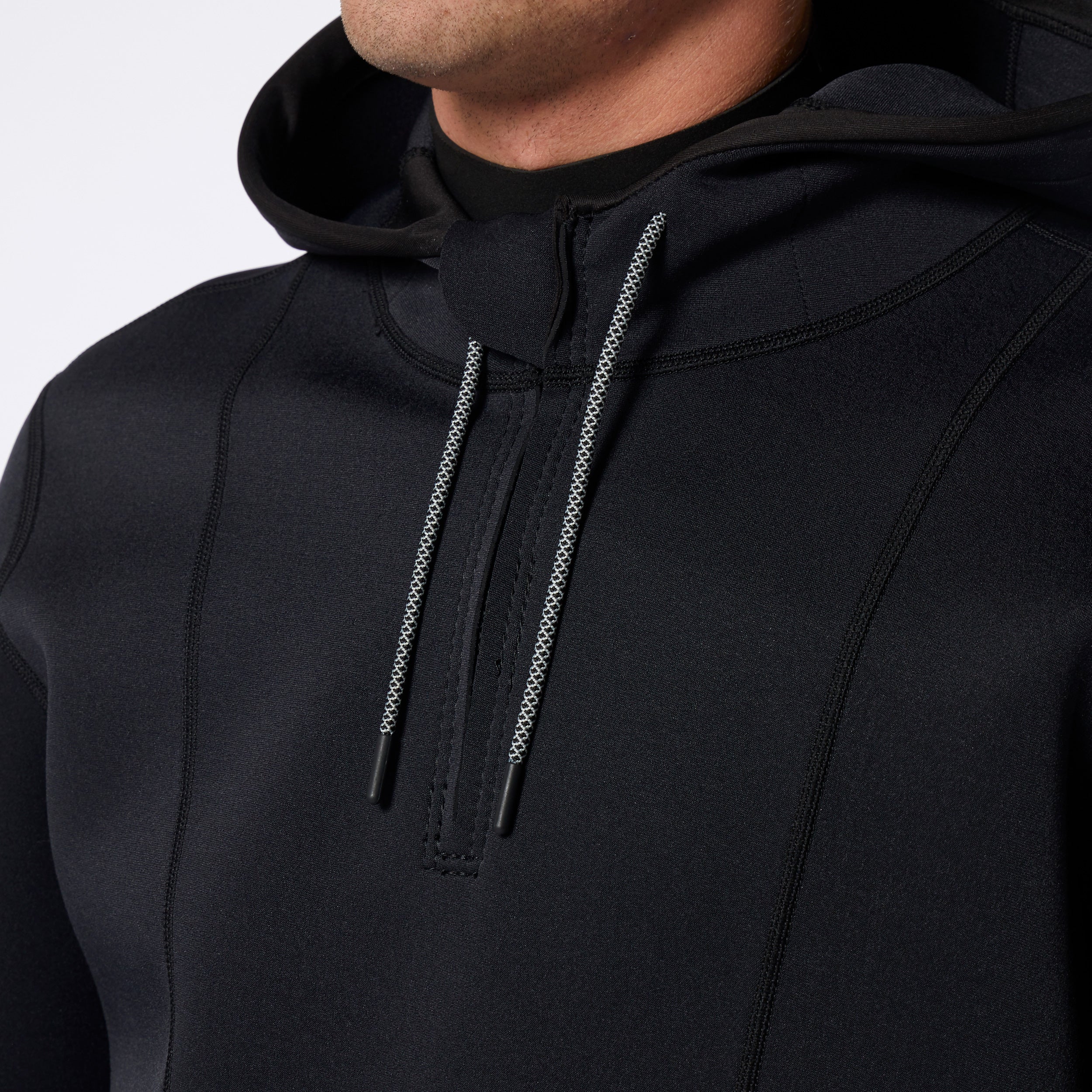 Fulmar Neoprene Hoodie 3/2mm - Black