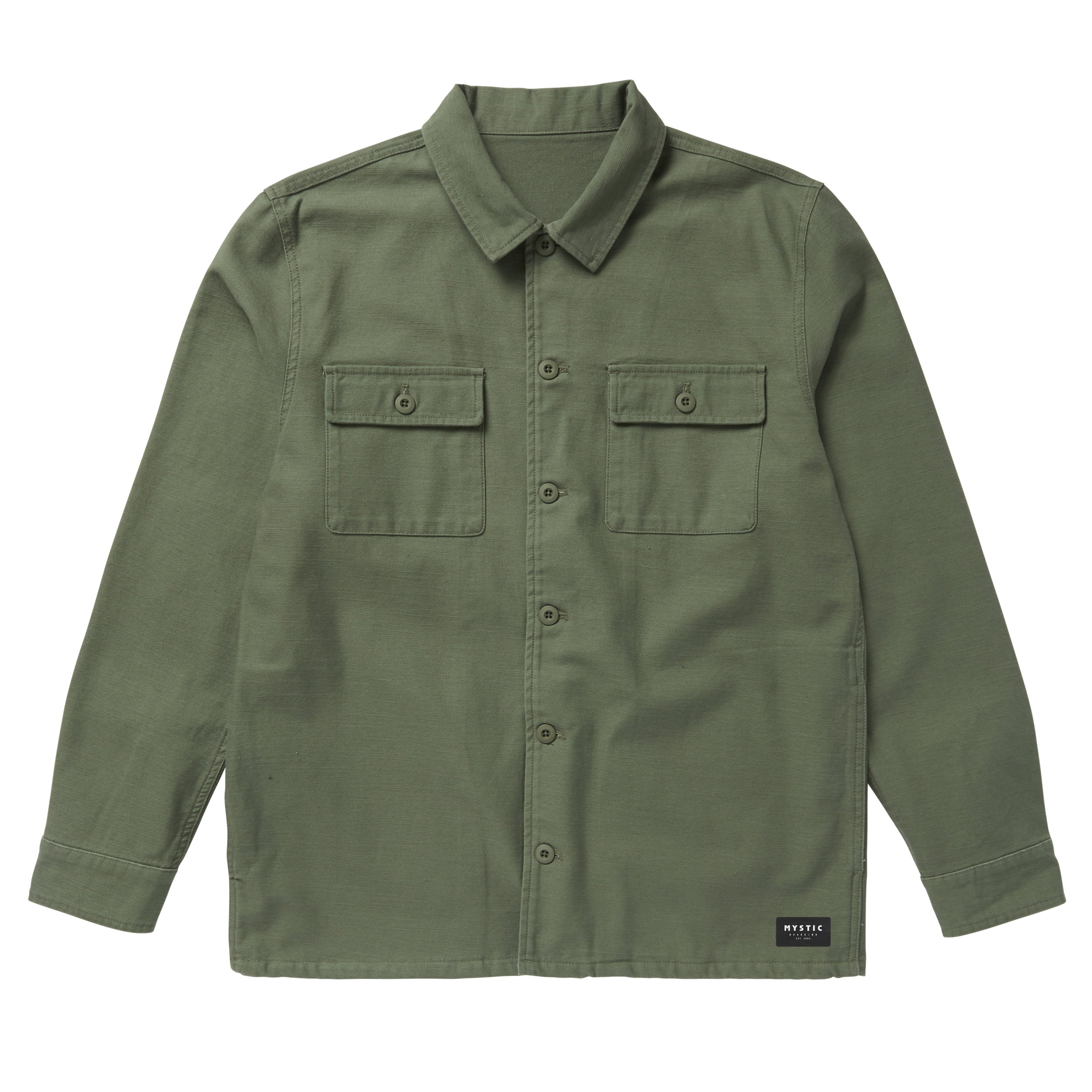 The Overshirt Jacket - Dark Olive