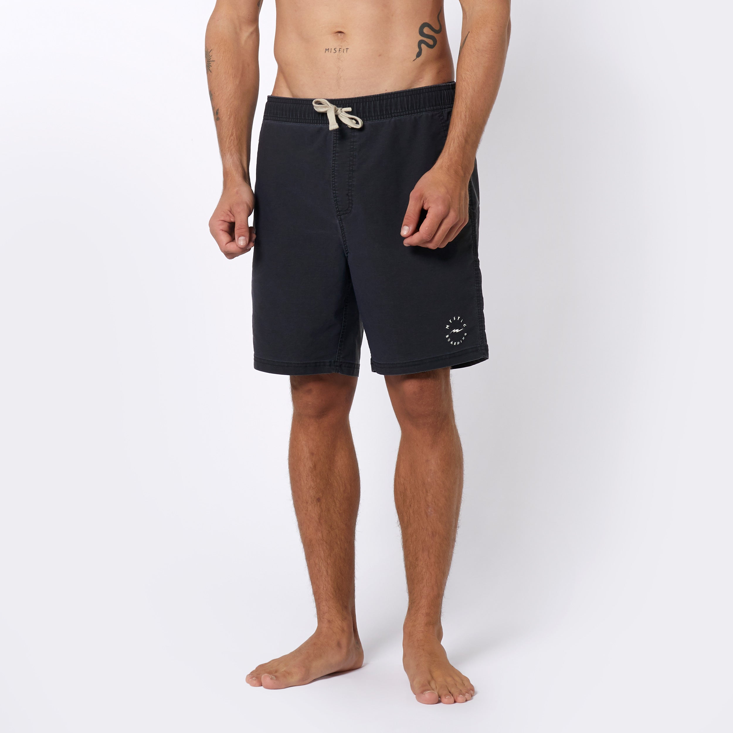 Mystic - The Volley Hybrid Short - Black