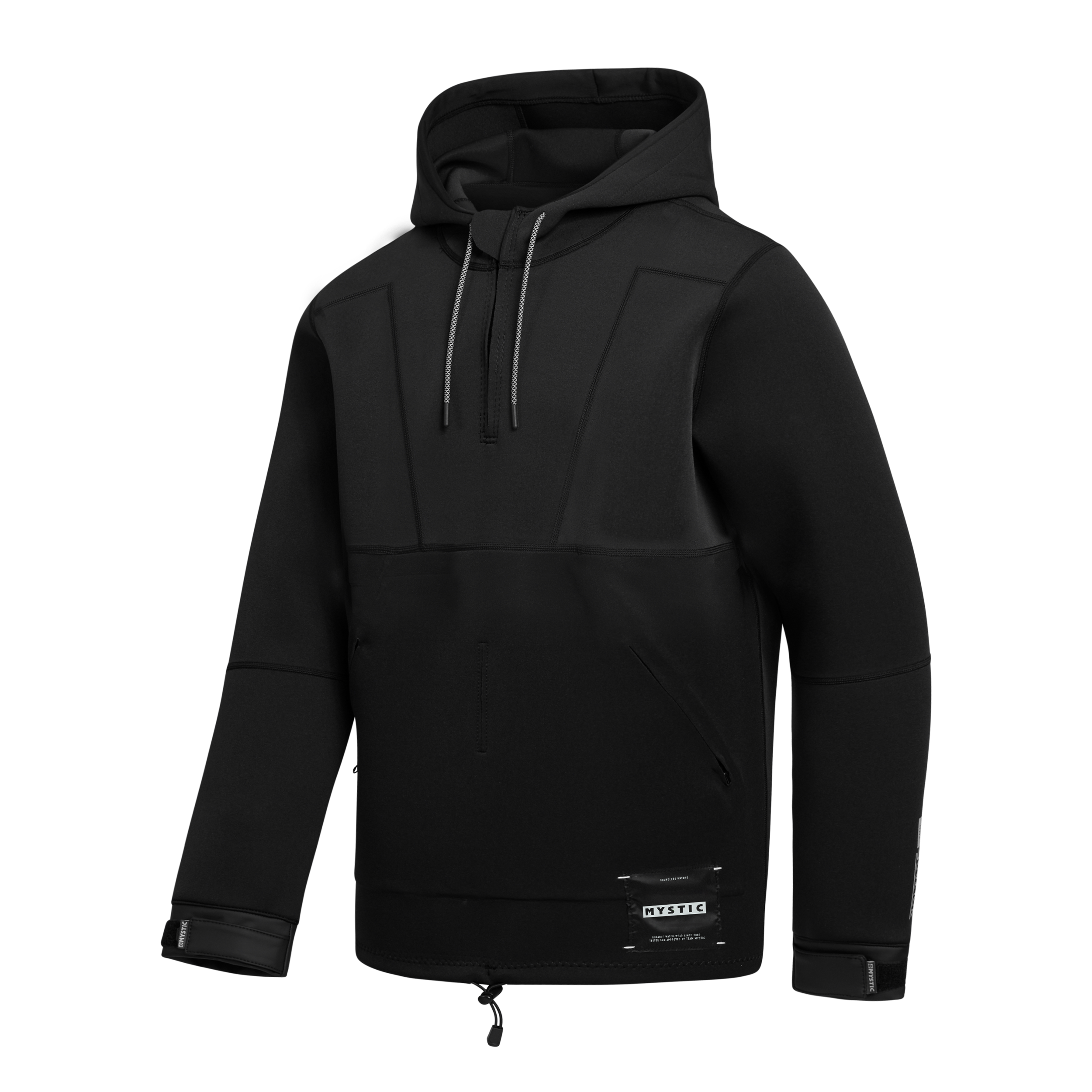 Fulmar Neoprene Hoodie 3/2mm - Black