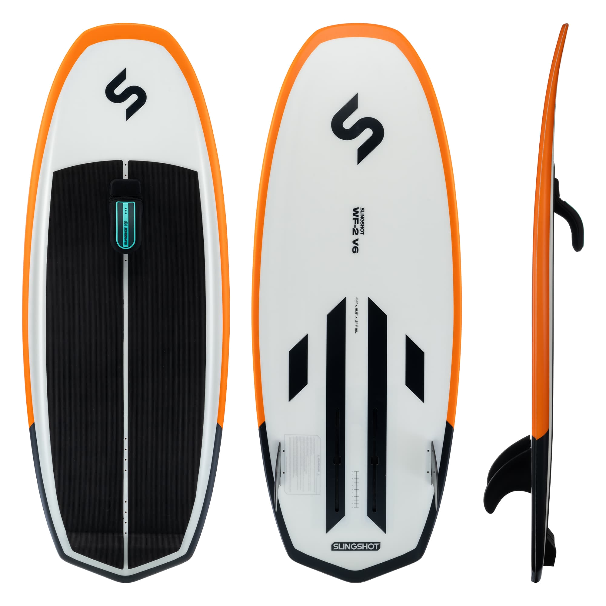 Wf-2 V6 4'4" Board Only