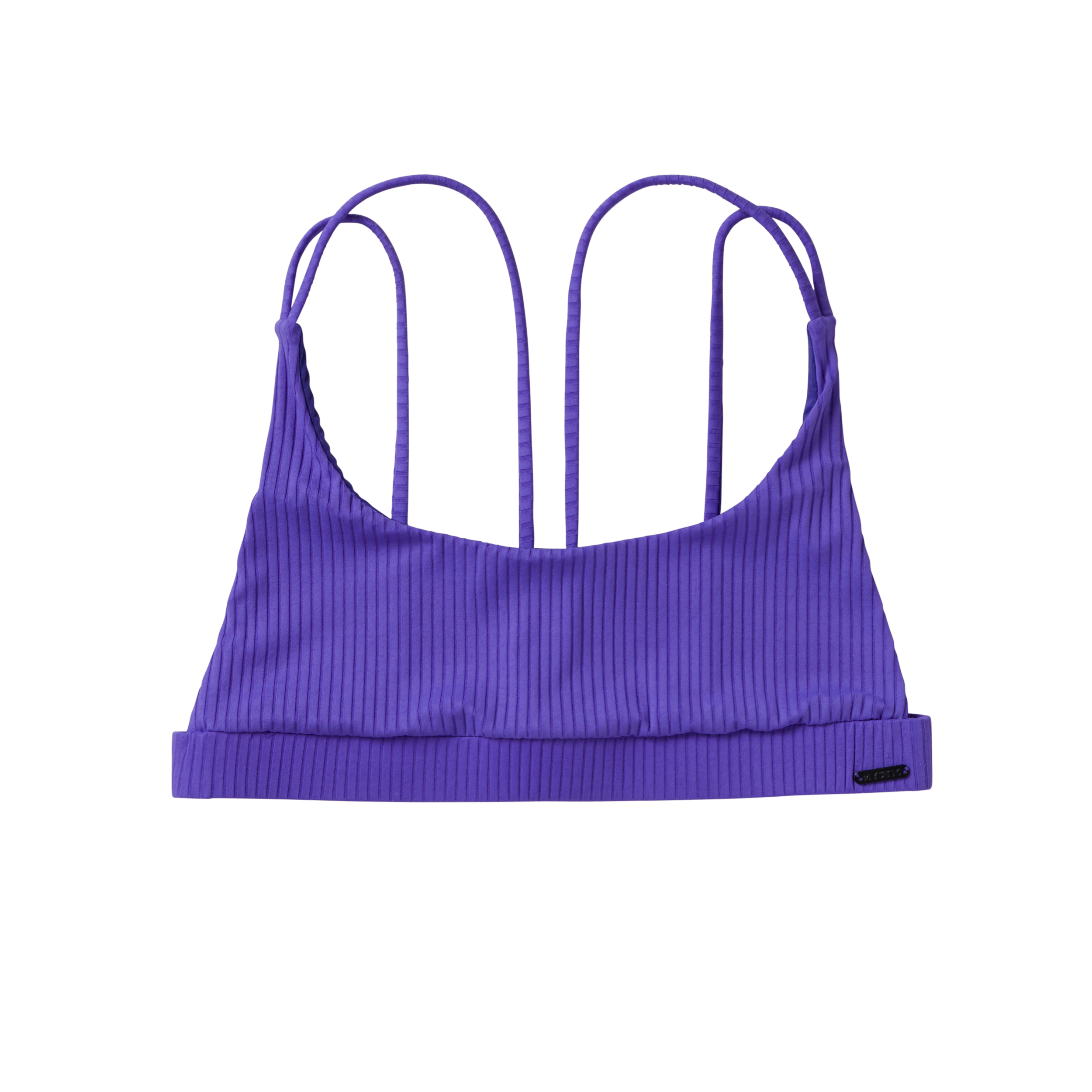 Mystic - Bodil Strappy Bikini Top - Purple